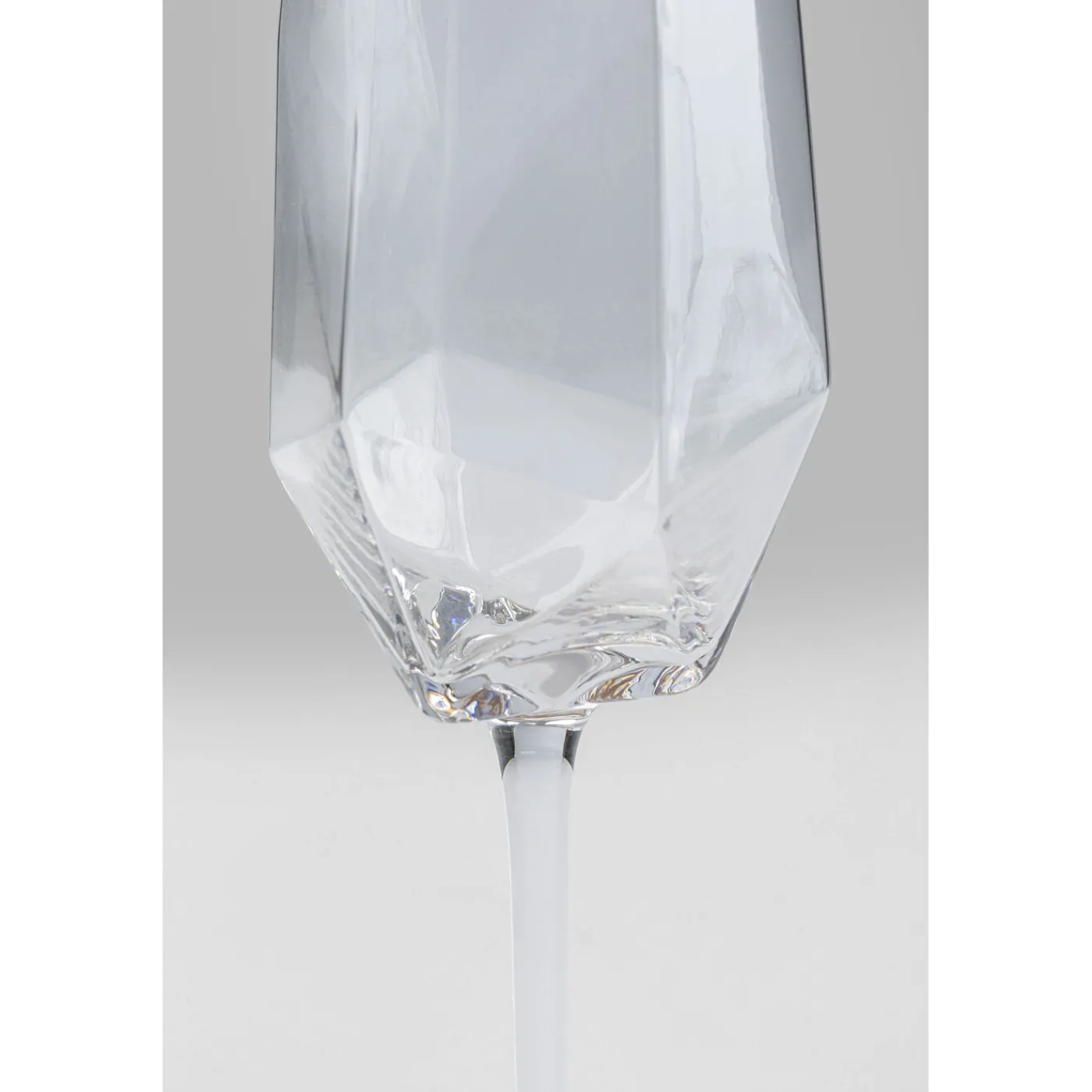 KARE Design Verre À Champagne Diamond Gold Rim