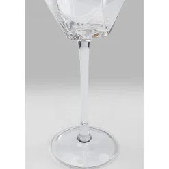 KARE Design Verre À Champagne Diamond Gold Rim