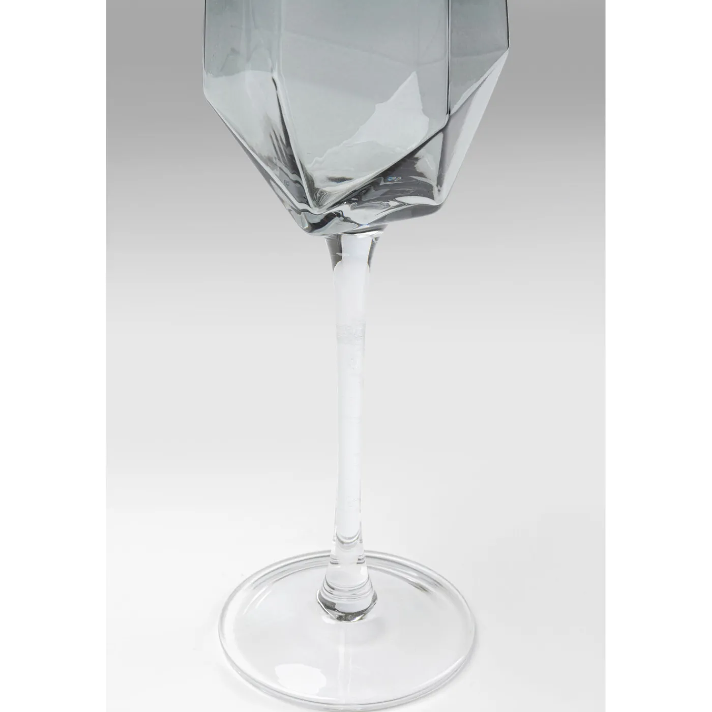 KARE Design Verre À Champagne Diamond Smoke