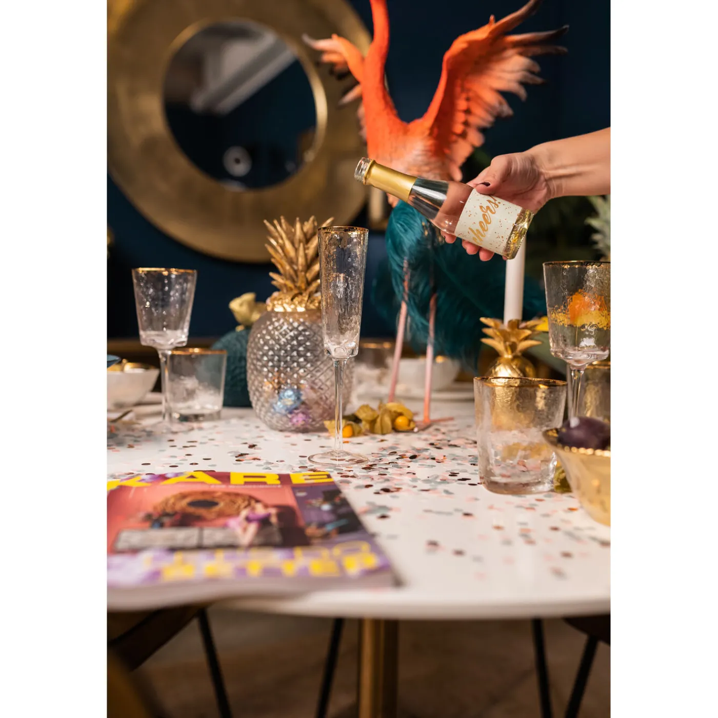 KARE Design Verre À Champagne Hommage