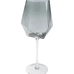 KARE Design Verre A Vin Diamond Smoke