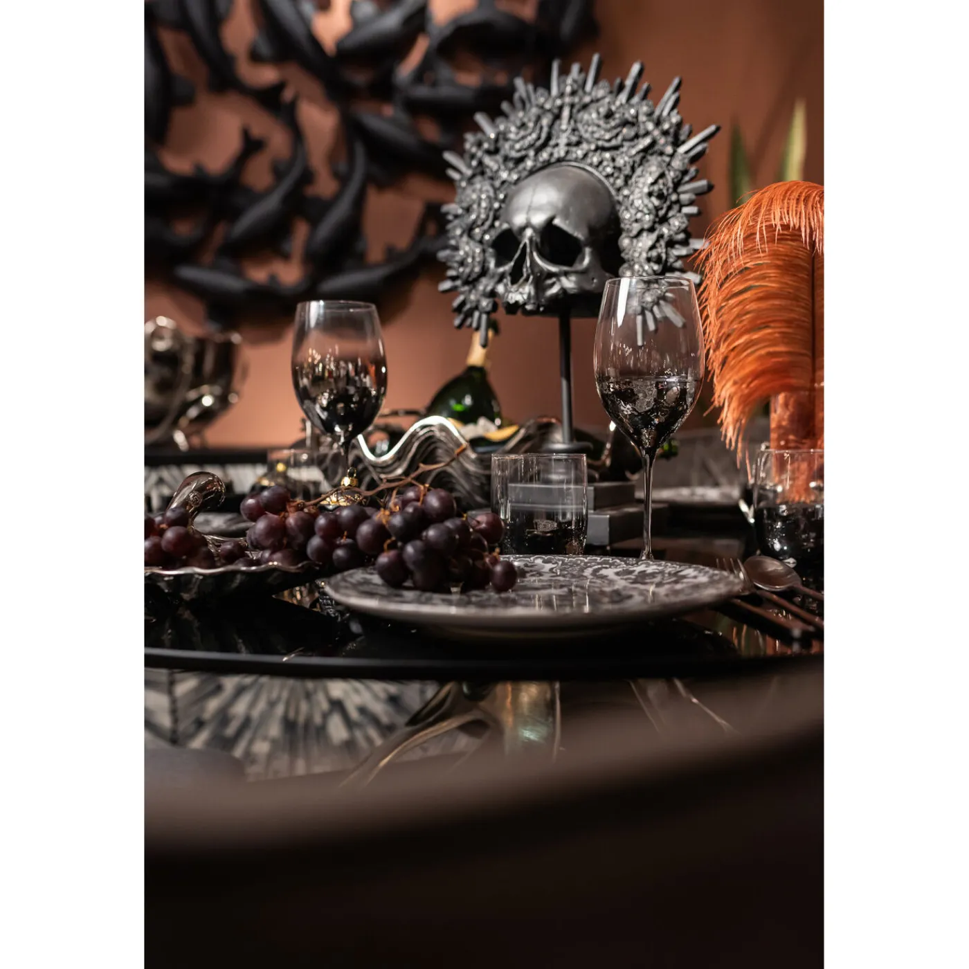 KARE Design Verre A Vin Rouge Night Sky