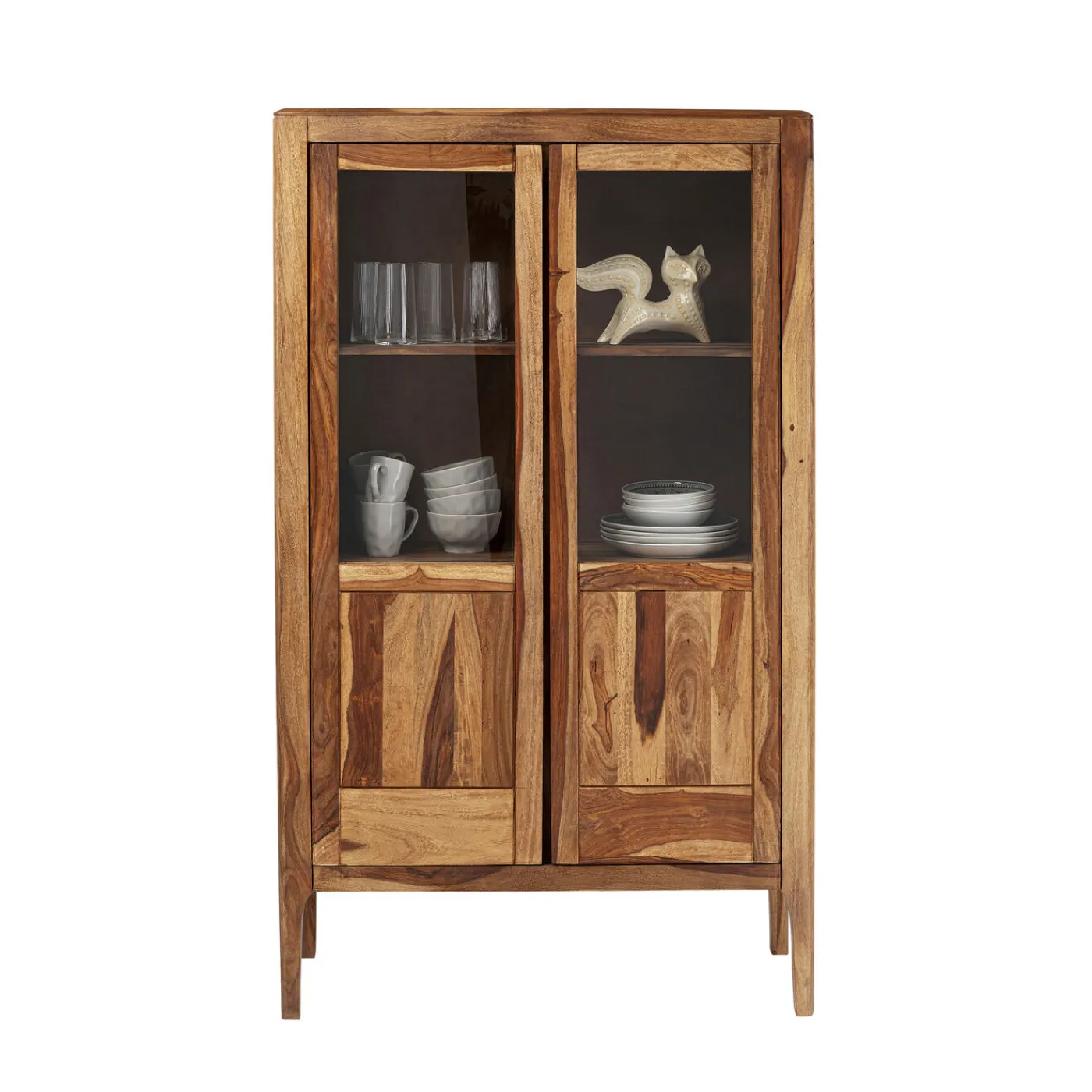 KARE Design Vitrine Brooklyn Nature 2-Portes