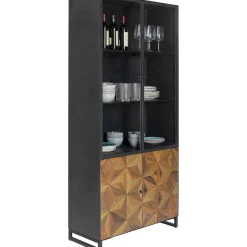 KARE Design Vitrine Illusion Dore 90X180Cm